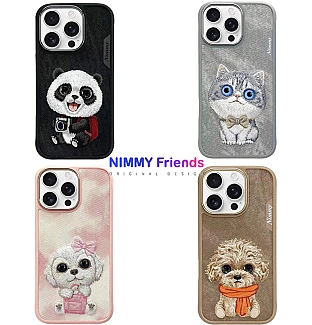 قاب نیمی Nimmy New Big Eye Cute Pets Series Iphone